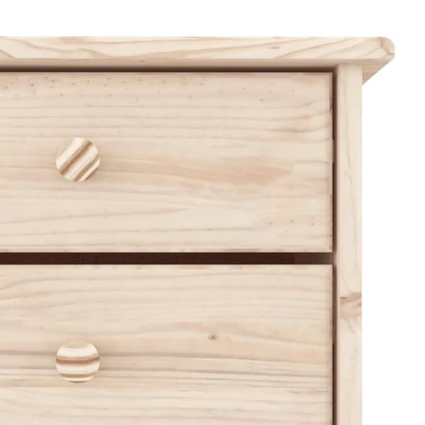 vidaXL Kenkäkaappi ALTA 77x35x96 cm täysi mänty