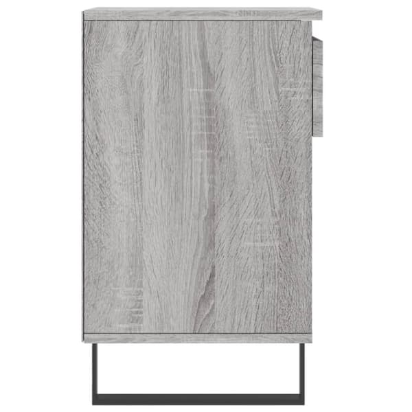 vidaXL skoskab 102x36x60 cm konstrueret træ grå sonoma-eg