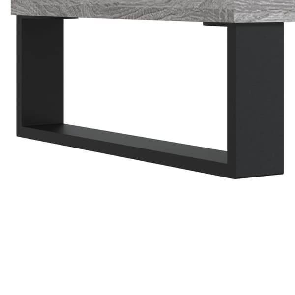 vidaXL skoskab 102x36x60 cm konstrueret træ grå sonoma-eg
