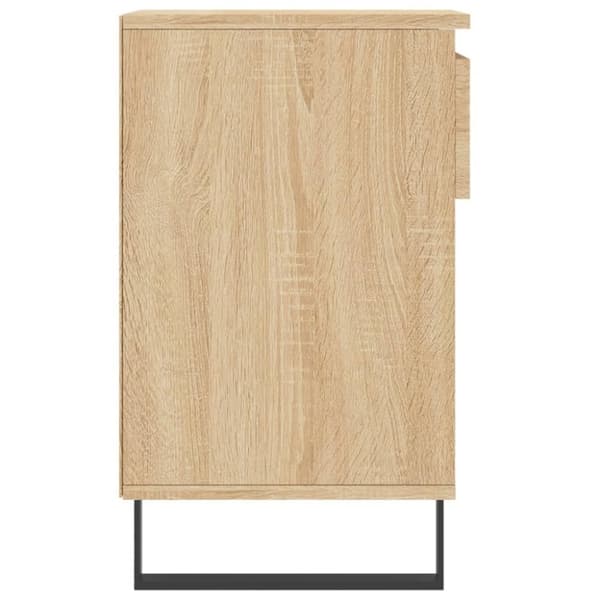 vidaXL Skoskap sonoma eik 102x36x60 cm konstruert tre