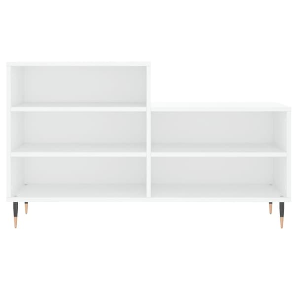 vidaXL skoreol 102x36x60 cm konstrueret træ hvid