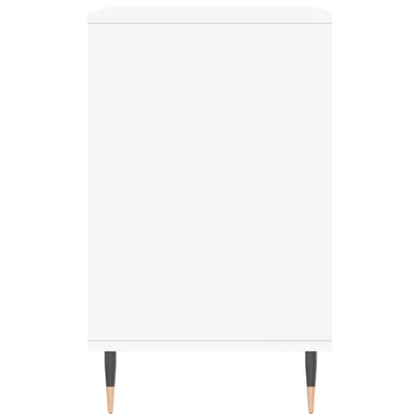 vidaXL skoreol 102x36x60 cm konstrueret træ hvid