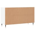 Miniatyrbilde 6 av 11: vidaXL Skoskap hvit 102x36x60 cm konstruert tre