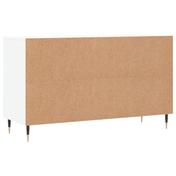 vidaXL Skoskap hvit 102x36x60 cm konstruert tre