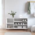 Miniatyrbilde 2 av 11: vidaXL Skoskap hvit 102x36x60 cm konstruert tre