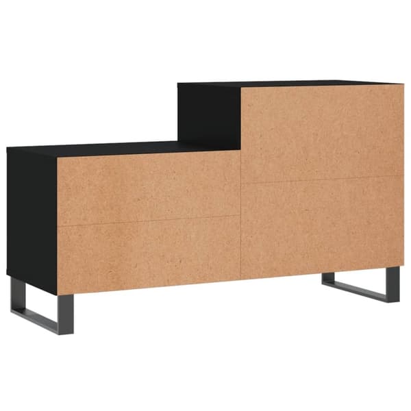 vidaXL Kenkäkaappi musta 102x36x60 cm tekninen puu