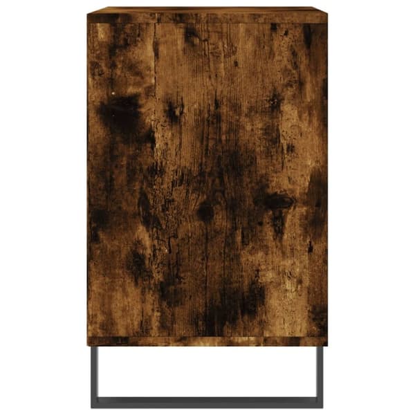 vidaXL skoskab 102x36x60 cm konstrueret træ røget egetræsfarve