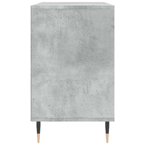 vidaXL Skoskåp betonggrå 102x36x60 cm konstruerat trä