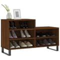 Miniatyrbillede 3 af 11: vidaXL skoskab 102x36x60 cm konstrueret træ brun egetræ