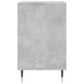 Pikkukuva 5 / 11: vidaXL Kenkäkaappi betoninharmaa 102x36x60 cm tekninen puu