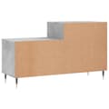 Pikkukuva 6 / 11: vidaXL Kenkäkaappi betoninharmaa 102x36x60 cm tekninen puu