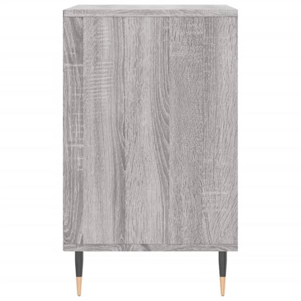 vidaXL Skoskap grå sonoma 102x36x60 cm konstruert tre