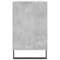 Miniatyrbilde 5 av 11: vidaXL Skoskap betonggrå 102x36x60 cm konstruert tre