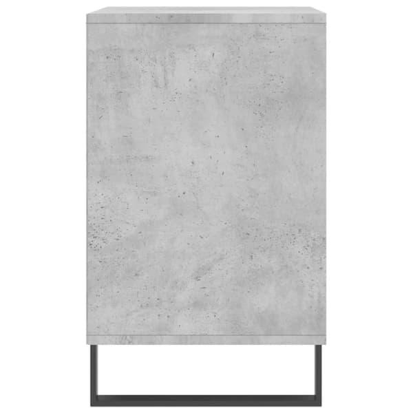 vidaXL Skoskap betonggrå 102x36x60 cm konstruert tre