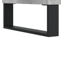 Miniatyrbilde 8 av 11: vidaXL Skoskap betonggrå 102x36x60 cm konstruert tre