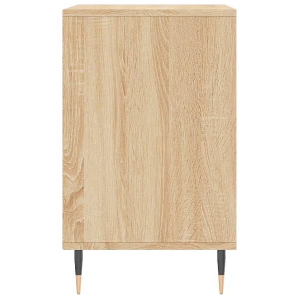 vidaXL Skohylla sonoma-ek 102x36x60 cm konstruerat trä