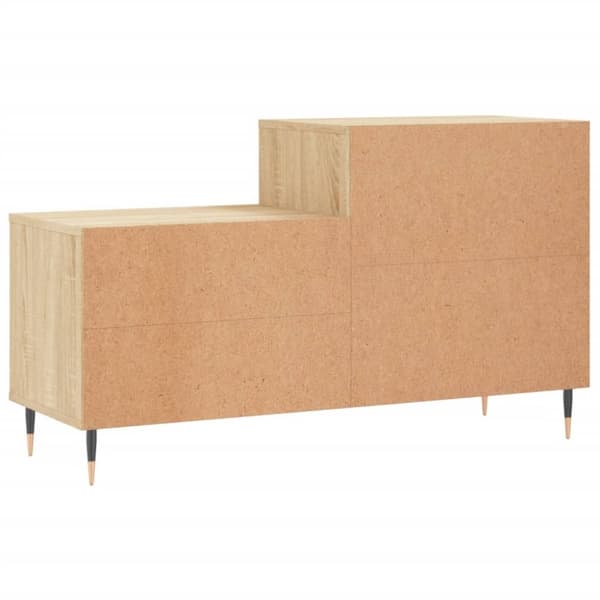 vidaXL Skohylla sonoma-ek 102x36x60 cm konstruerat trä