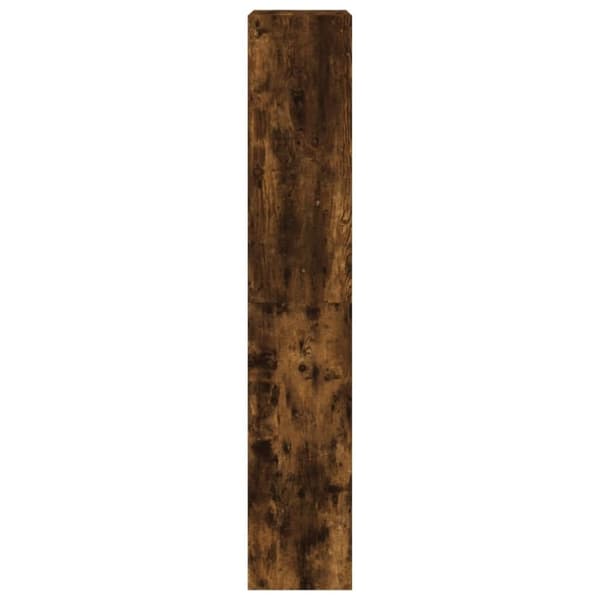 vidaXL Skoskåp med 4 flip-lådor rökfärgad ek 60x34x187,5 cm