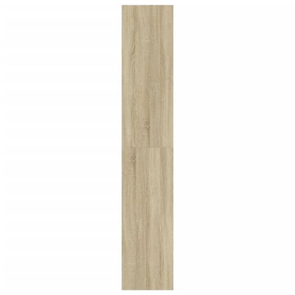 vidaXL Kenkäkaappi 4 kääntölaatikolla Sonoma-tammi 80x34x187,5 cm