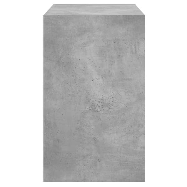 vidaXL skoreol 80x42x69 cm konstrueret træ betongrå