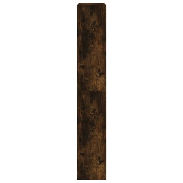 vidaXL Kenkäkaappi savutammi 60x21x125,5 cm tekninen puu