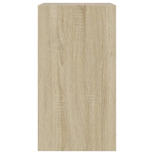 vidaXL Skoskap sonoma eik 60x34x63,5 cm konstruert tre