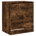 Miniatyrbilde 3 av 10: vidaXL Skoskap røkt eik 60x42x69 cm konstruert tre