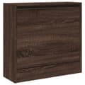 Miniatyrbilde 3 av 10: vidaXL Skoskap brun eik 60x21x57 cm konstruert tre