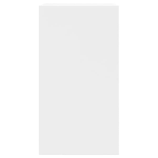 vidaXL Skohylla vit 60x34x63,5 cm konstruerat trä