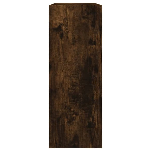 vidaXL skoreol 60x21x57 cm konstrueret træ røget egetræsfarvet