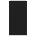 Miniatyrbilde 5 av 10: vidaXL Skoskap svart 60x34x63,5 cm konstruert tre