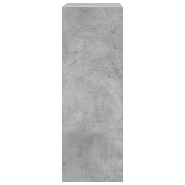 vidaXL skoreol 60x34x96,5 cm konstrueret træ betongrå