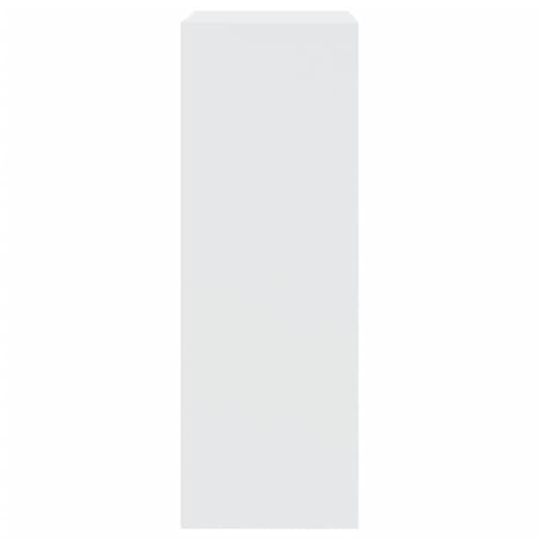 vidaXL Skoskap hvit 60x34x96,5 cm konstruert tre
