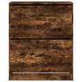 Pikkukuva 4 / 10: vidaXL Kenkäkaappi savutammi 80x34x96,5 cm tekninen puu