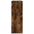 Miniatyrbilde 5 av 10: vidaXL Skoskap røkt eik 80x34x96,5 cm konstruert tre