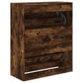 Miniatyrbilde 6 av 10: vidaXL Skoskap røkt eik 80x34x96,5 cm konstruert tre