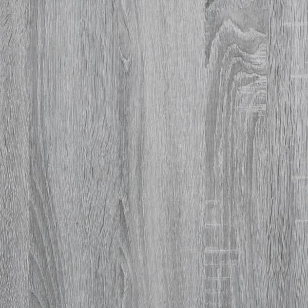 vidaXL Skoskap grå sonoma 60x34x96,5 cm konstruert tre