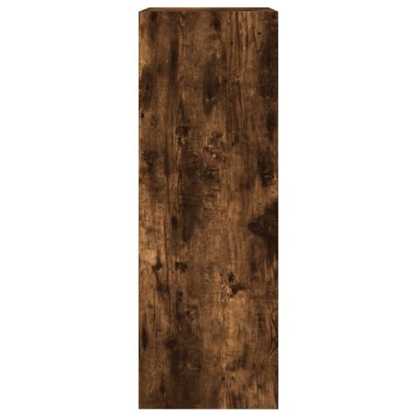 vidaXL Kenkäkaappi savutammi 60x34x96,5 cm tekninen puu