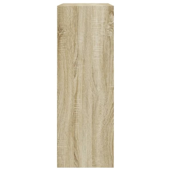 vidaXL skoreol 80x34x96,5 cm konstrueret træ sonoma-eg