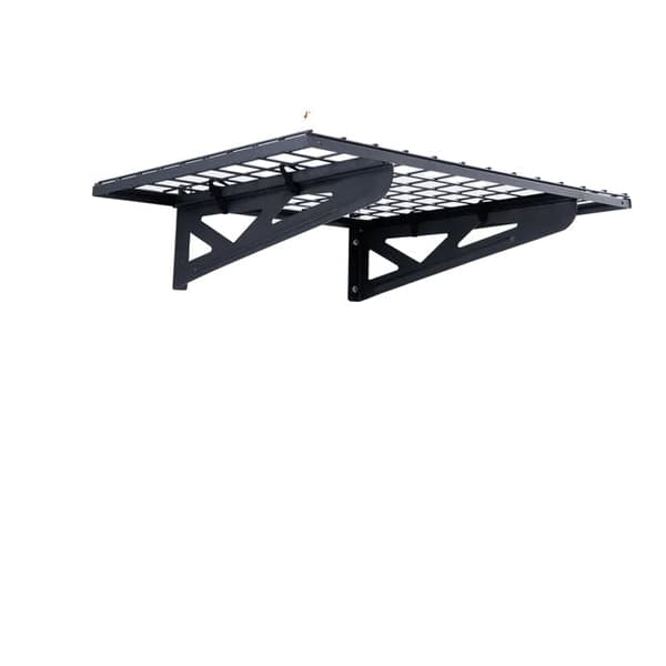 Garageförvaringsställ, väggmonterat, tungt belastat, 36 x 24 tum