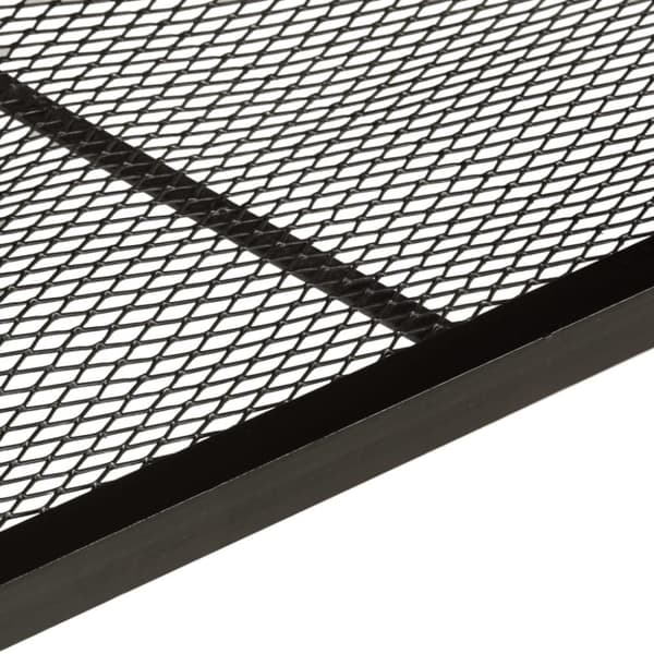 vidaXL Skobenk 110x35x45 cm heltre akasie og jern