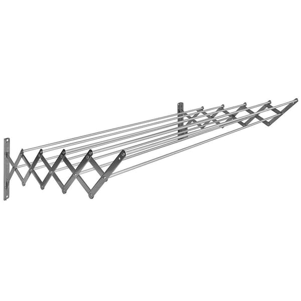 Sauvic Forlængelig Aluminiumstørresnor 100 Cm 10 Stænger