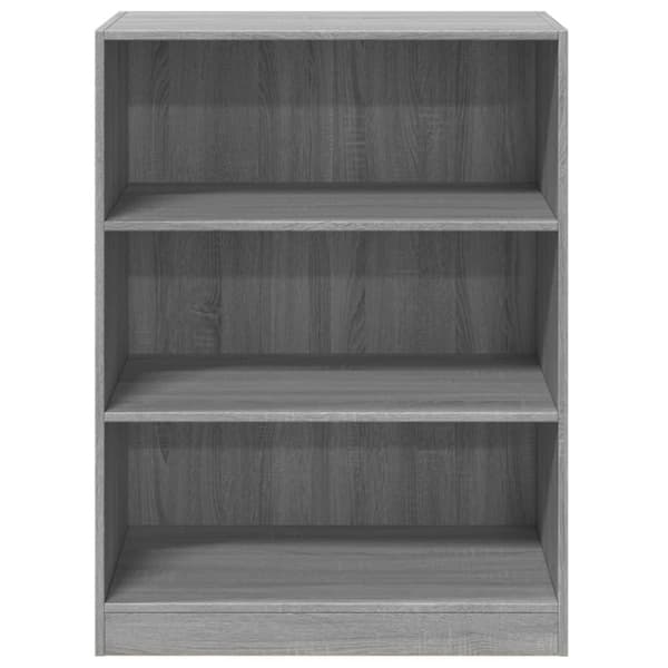 vidaXL Garderobe grå sonoma 77x48x102 cm konstruert tre