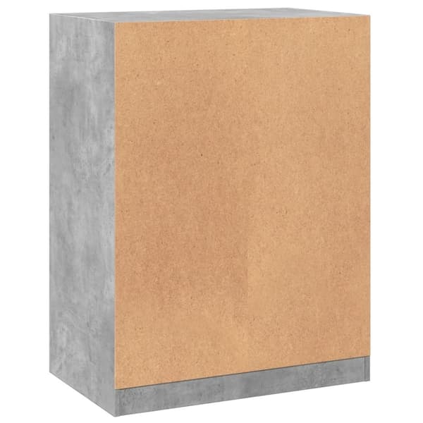 vidaXL Garderobe betonggrå 77x48x102 cm konstruert tre