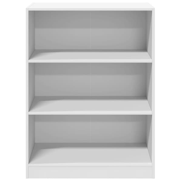 vidaXL Vaatekaappi valkoinen 77x48x102 cm lastulevy