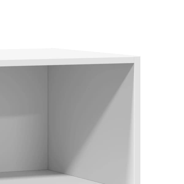 vidaXL Vaatekaappi valkoinen 77x48x102 cm lastulevy