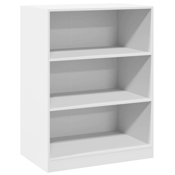 vidaXL tøjreol 77x48x102 cm konstrueret træ hvid