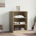 Miniatyrbillede 2 af 11: vidaXL tøjreol 77x48x102 cm konstrueret træ sonoma-eg