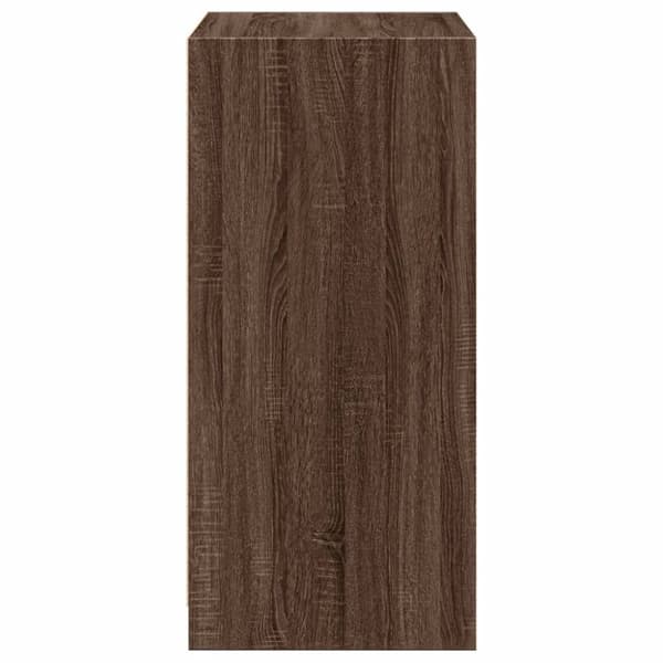 vidaXL Garderobe brun eik 48x41x102 cm konstruert tre