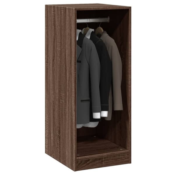 vidaXL Garderobe grå sonoma 48x41x102 cm konstruert tre